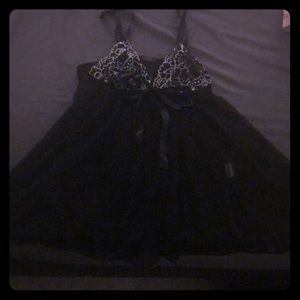 Black Avidlove Sheer Lingerie XL